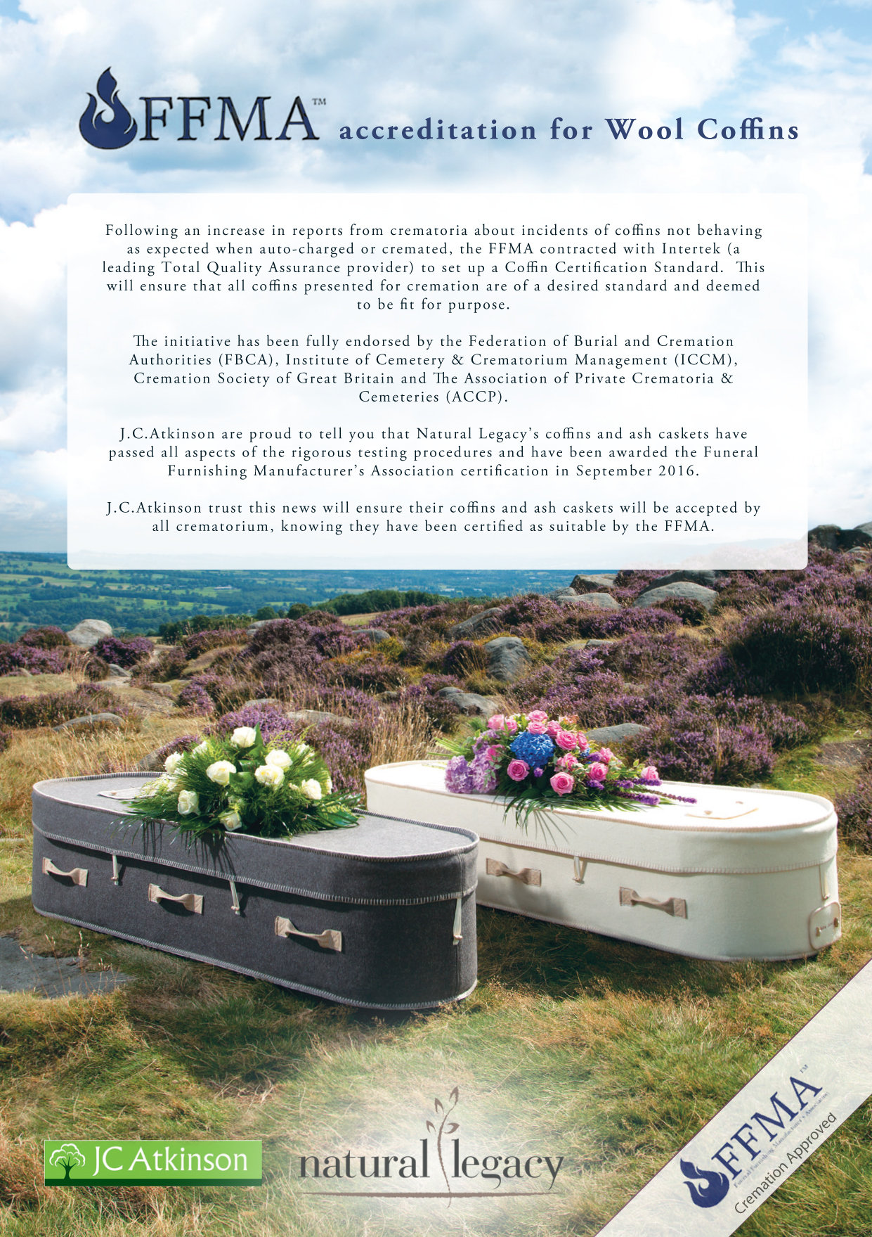 Wool Coffins now FFMA accredited